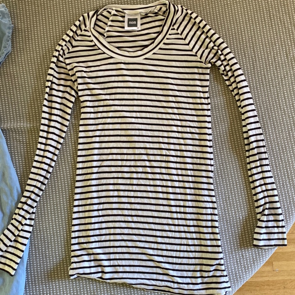 Nom maternity long sleeved shirt